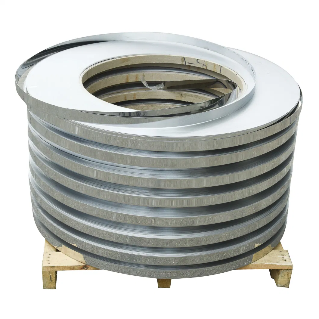 SUS301 0,8mm HV 450 υψηλής ακρίβειας κοπή ταινίας από ανοξείδωτο χάλυβα χρησιμοποιείται για ελατήριο 5