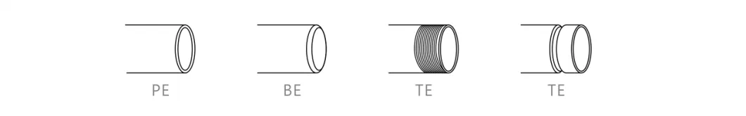 Υλικό σωλήνων από ανοξείδωτο χάλυβα SS 316 L 1.4404 DN100 NPS 6 "OD 114.3 mm SCH 40S 6 μέτρα μήκος 0
